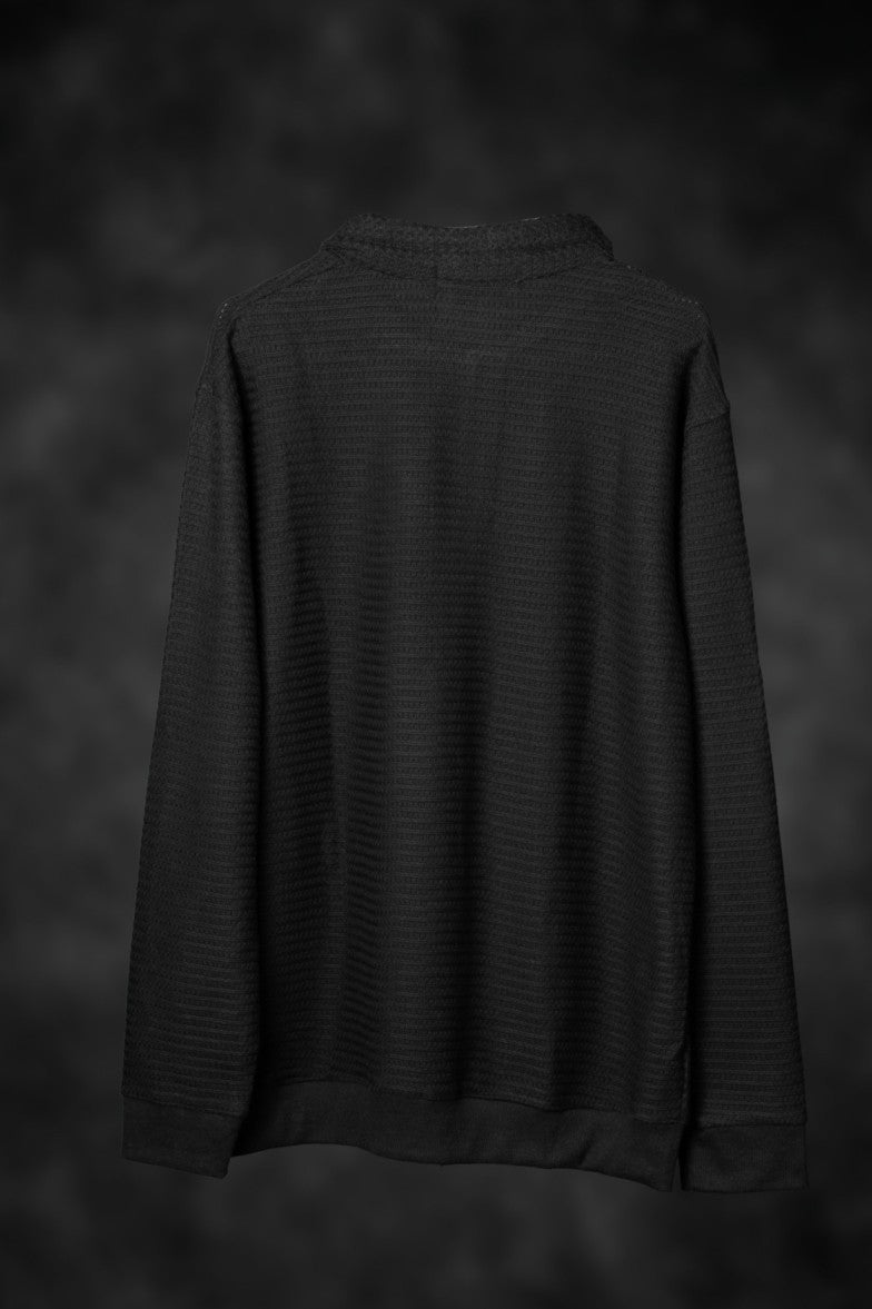 Half zip sweatshirt - black