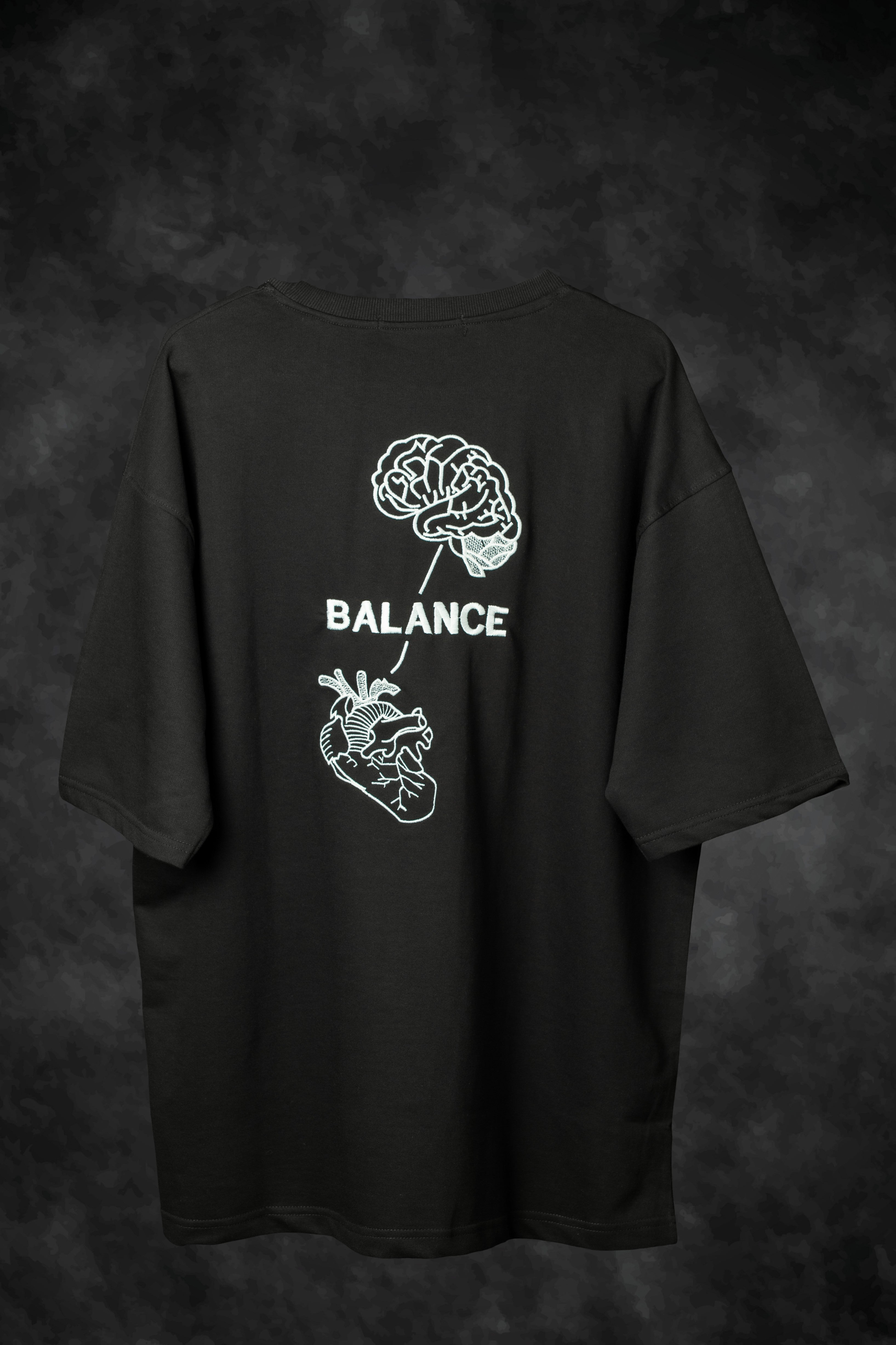 Embroidered Oversized Tshirt – Balance