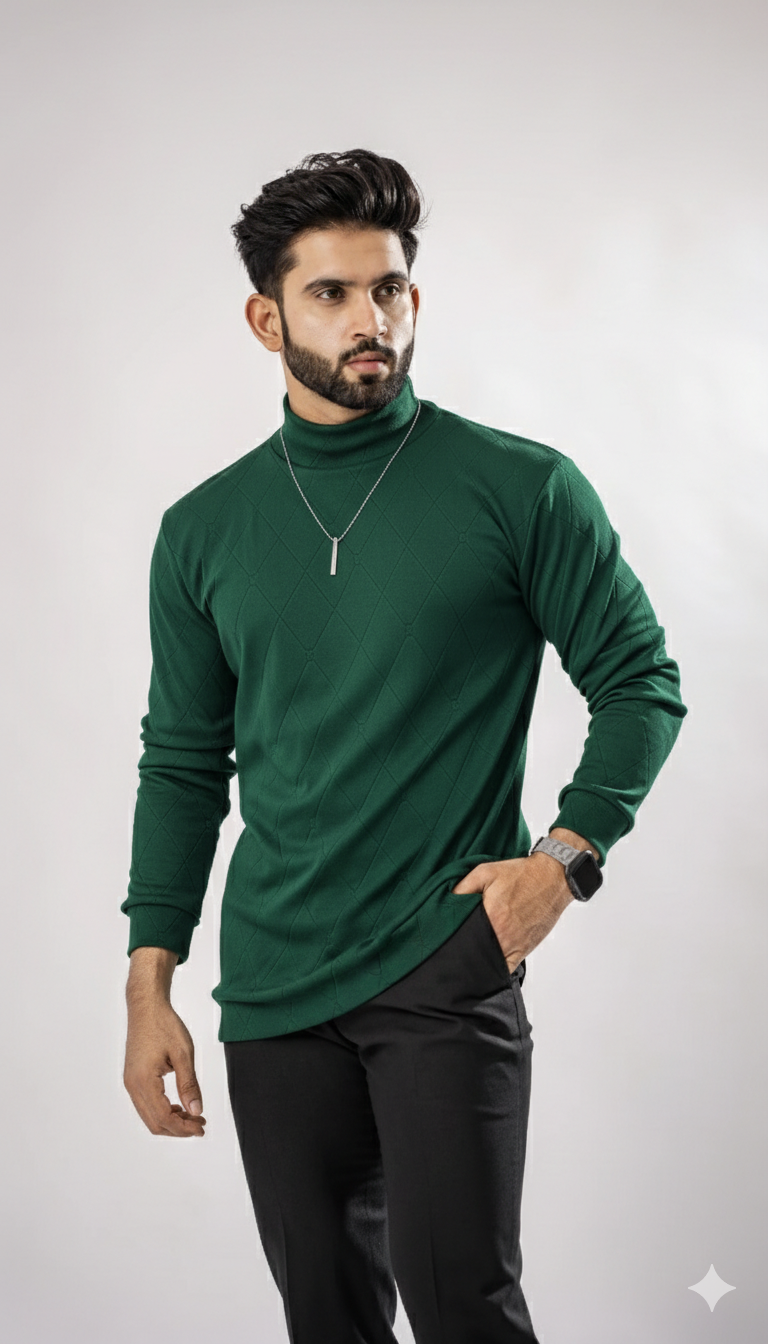 Sweatshirt - Green - M